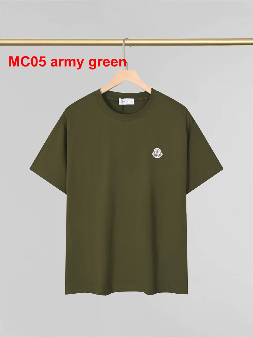 Moncler Logo Patch Cotton T-Shirt · A3232 — תמונה 5