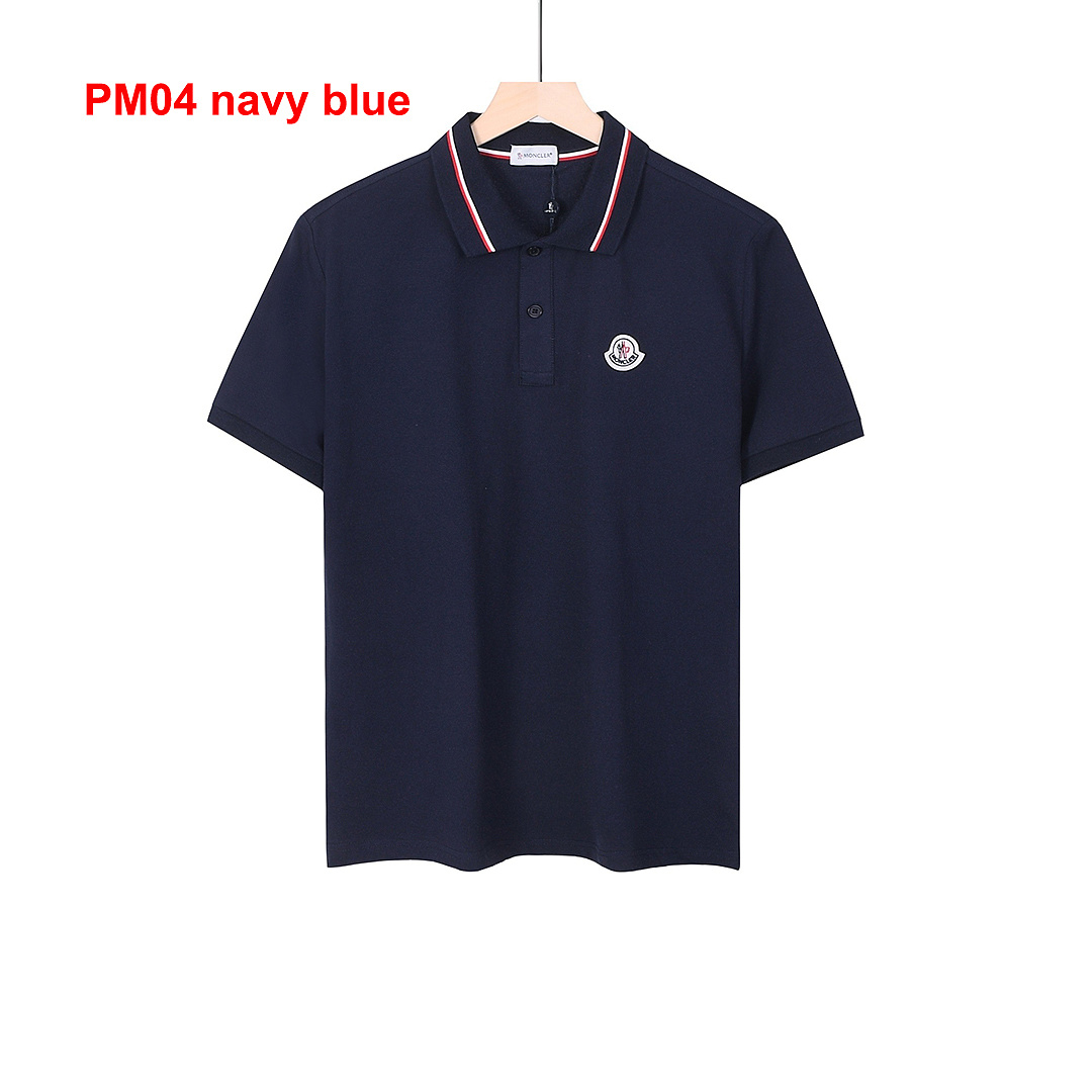 Moncler Tricolor-Trimmed Cotton Piquet Polo Shirt · A3237 — תמונה 6