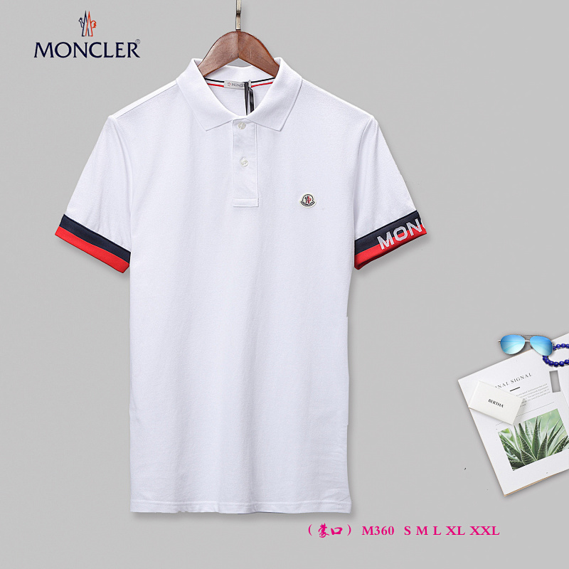Moncler Tricolor-Trimmed Cotton Piquet Polo Shirt · A3014 — תמונה 50