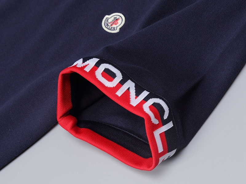 Moncler Tricolor-Trimmed Cotton Piquet Polo Shirt · A3014 — תמונה 29
