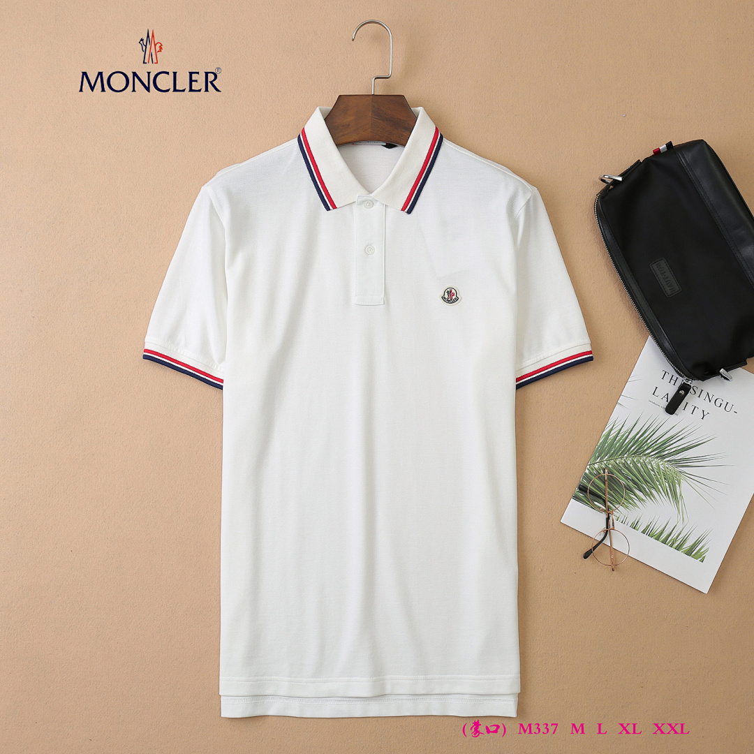 Moncler Logo Patch Cotton Piquet Polo · A3013 — תמונה 74