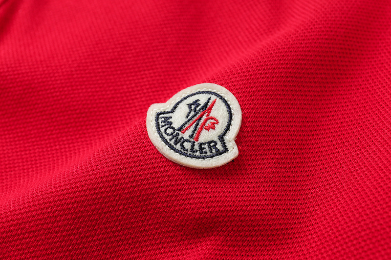 Moncler Logo Patch Cotton Piquet Polo · A3013 — תמונה 53