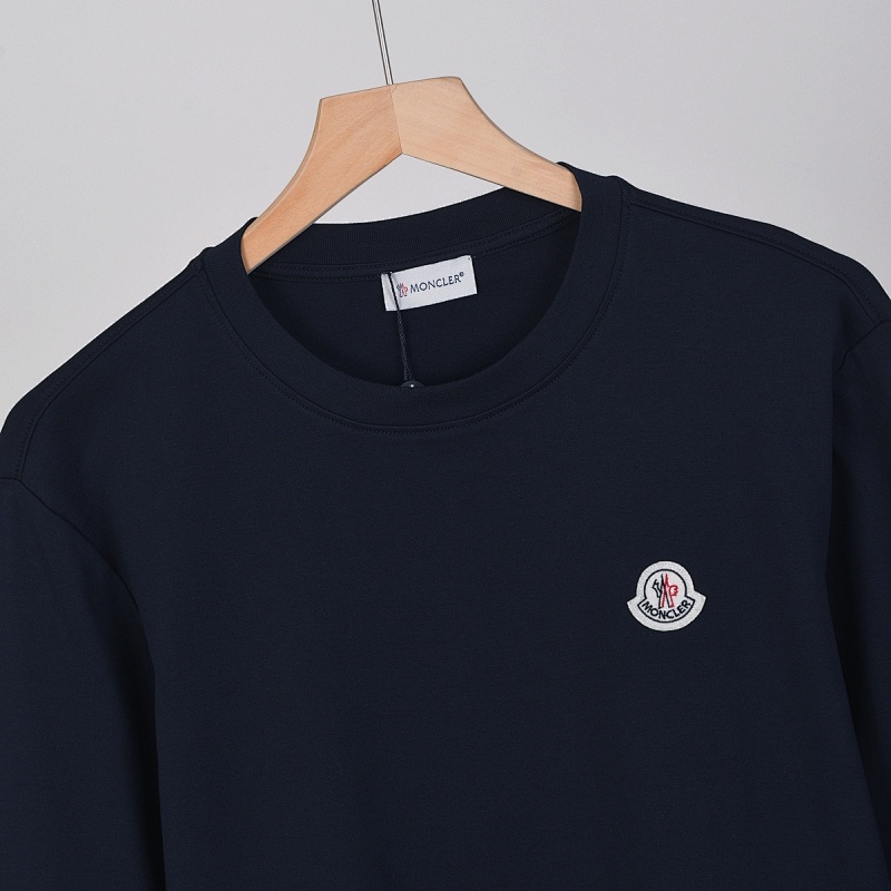 Moncler Logo Patch Cotton T-Shirt · A2490 — תמונה 19