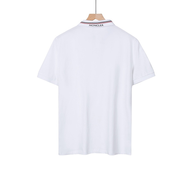 Moncler Tricolor-Trimmed Cotton Piquet Polo Shirt · A3237 — תמונה 50