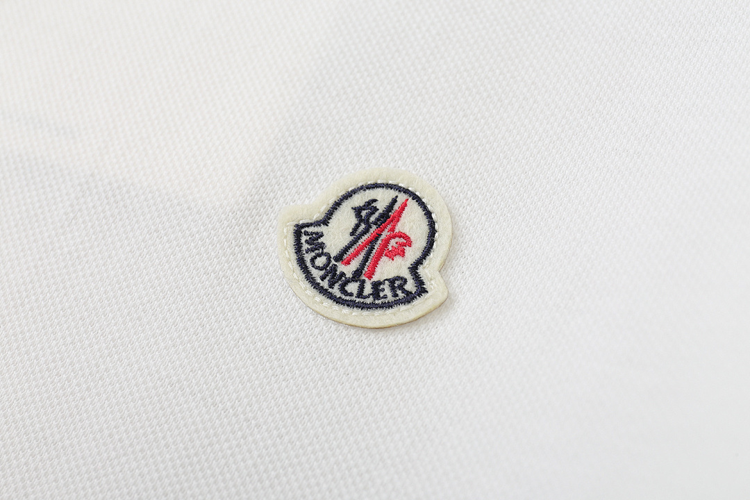Moncler Logo Patch Cotton Piquet Polo · A3013 — תמונה 26
