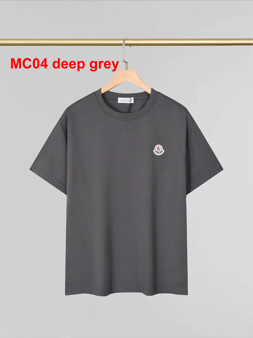Moncler Logo Patch Cotton T-Shirt · A3232 — תמונה 6