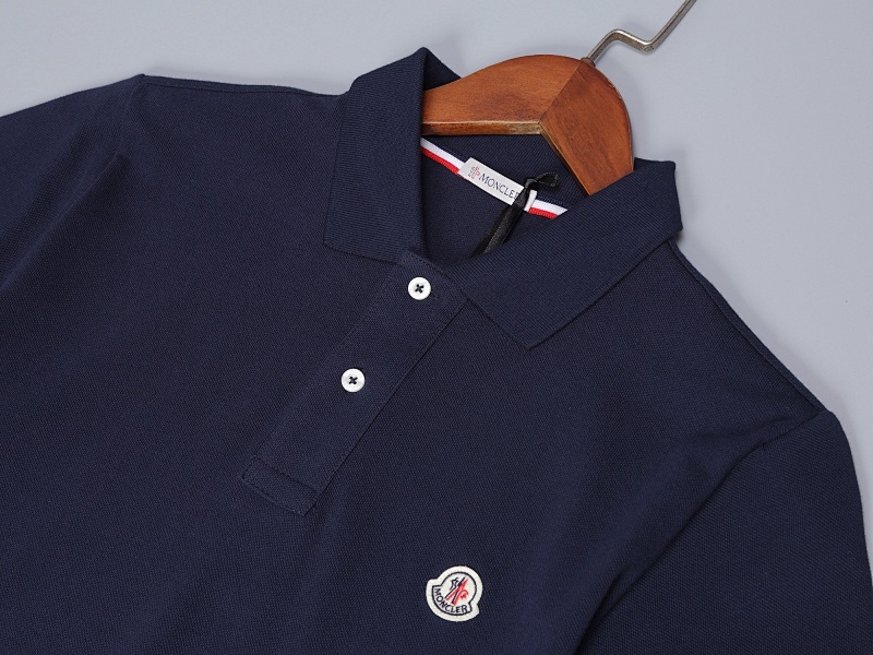 Moncler Logo Patch Cotton Piquet Polo · A3013 — תמונה 15