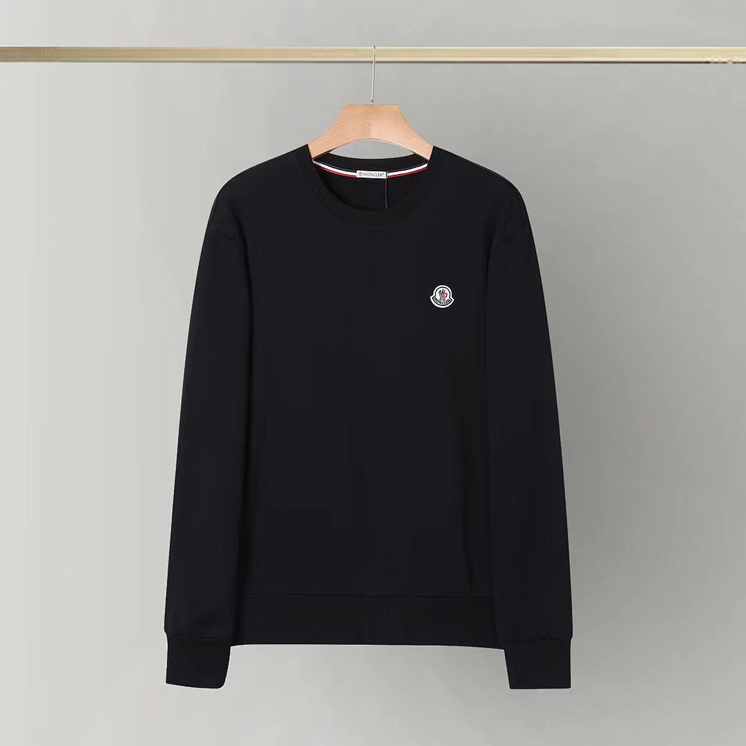 Moncler Logo Patch Cotton Sweatshirt · A2102 — תמונה 10