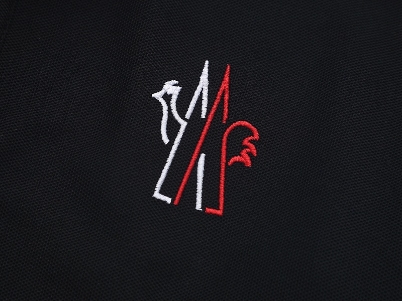 Moncler Tricolor-Trimmed Cotton Piquet Polo Shirt · A3217 — תמונה 21
