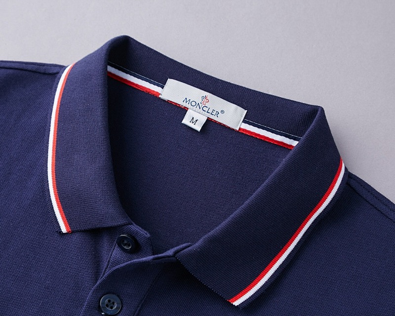 Moncler Tricolor-Trimmed Cotton Piquet Polo Shirt · A2432 — תמונה 29