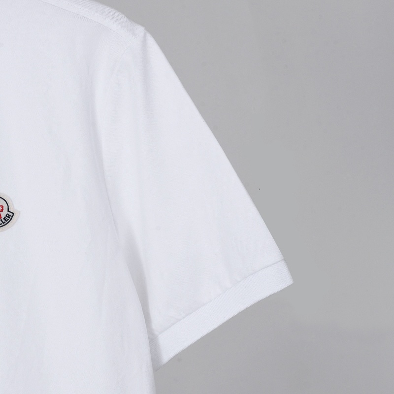 Moncler Tricolor-Trimmed Cotton Piquet Polo Shirt · A3237 — תמונה 40