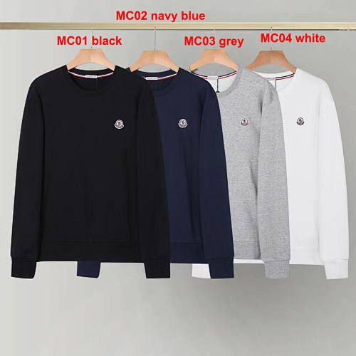 Moncler Logo Patch Cotton Sweatshirt · A2102