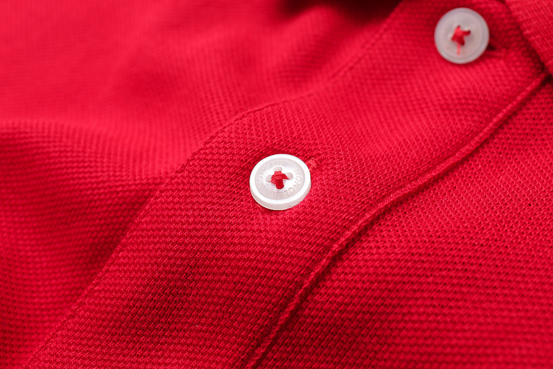 Moncler Logo Patch Cotton Piquet Polo · A3013 — תמונה 50