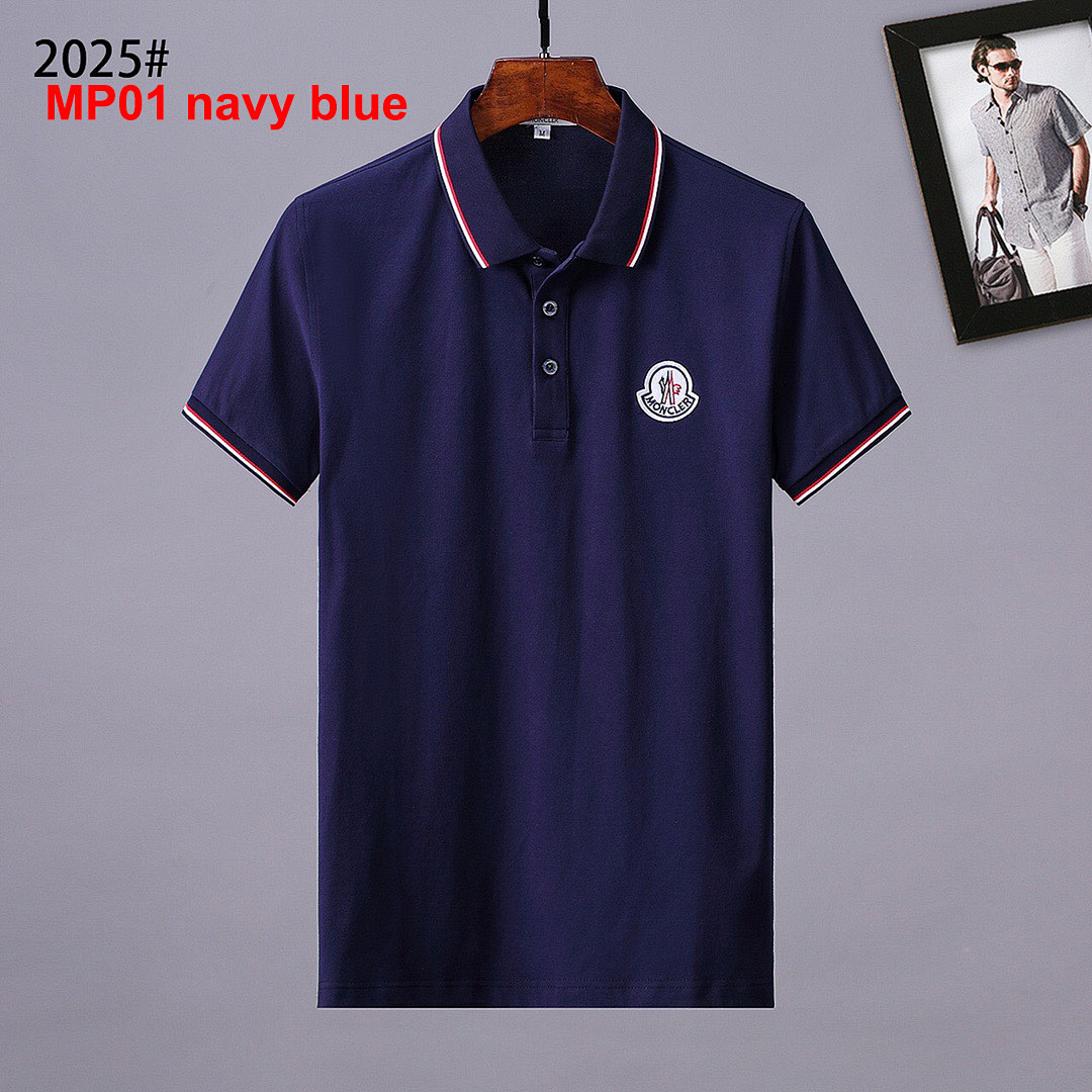 Moncler Tricolor-Trimmed Cotton Piquet Polo Shirt · A2432 — תמונה 7