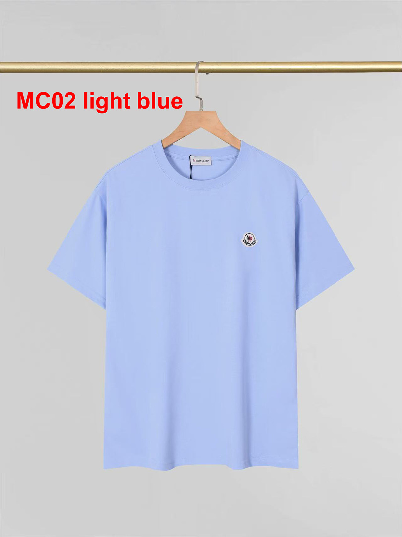 Moncler Logo Patch Cotton T-Shirt · A3232 — תמונה 8