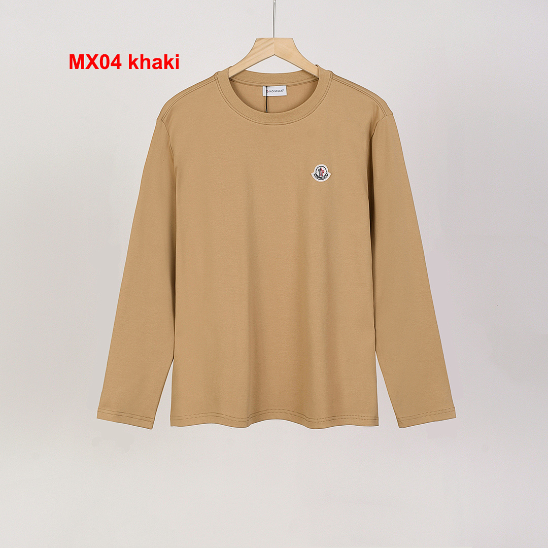 Moncler Logo Patch Cotton T-Shirt · A2490 — תמונה 4