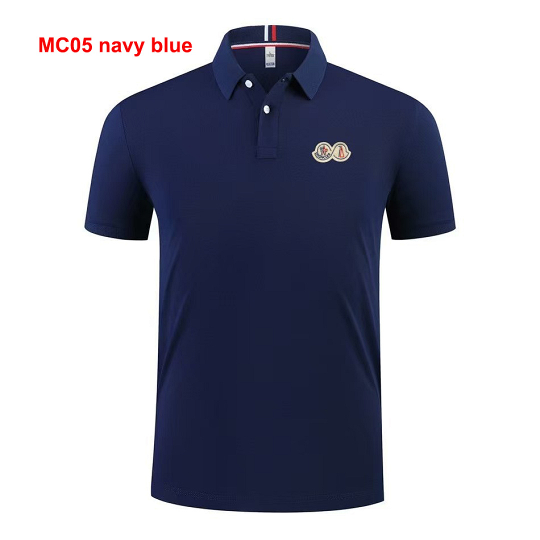 Moncler Logo Patch Cotton Polo Shirt · A2474 — תמונה 6