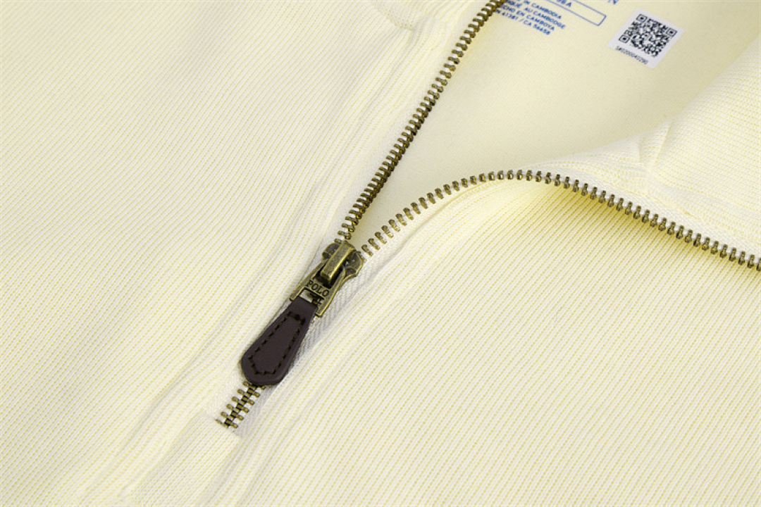 Polo Ralph Lauren Mesh Knit Cotton Quarter Zip · 6132 — תמונה 3