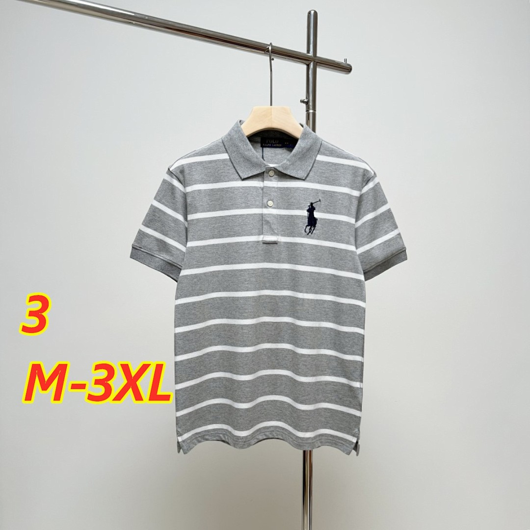Ralph Lauren Classic Fit Striped Mesh Polo · 5348 — תמונה 10