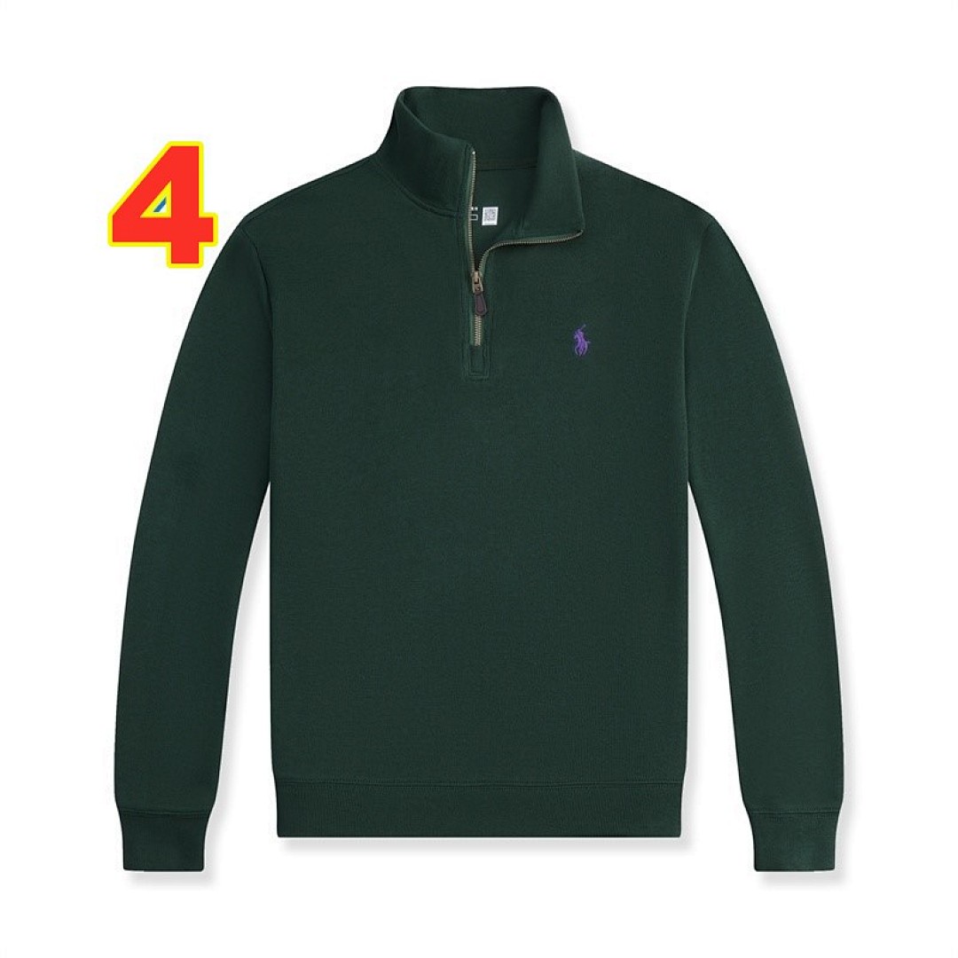 Polo Ralph Lauren Mesh Knit Cotton Quarter Zip · 6132 — תמונה 8