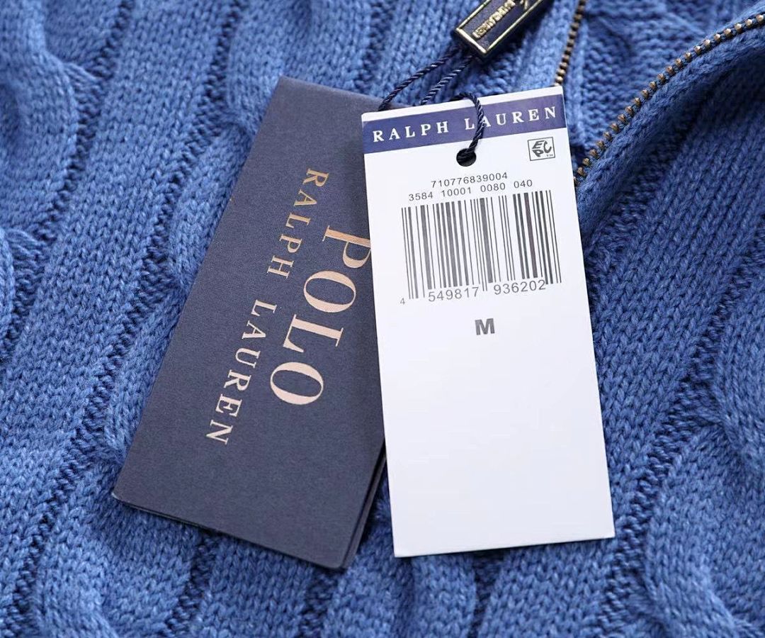 Polo Ralph Lauren Cable-Knit Cotton Quarter-Zip Sweater · 6135 — תמונה 12