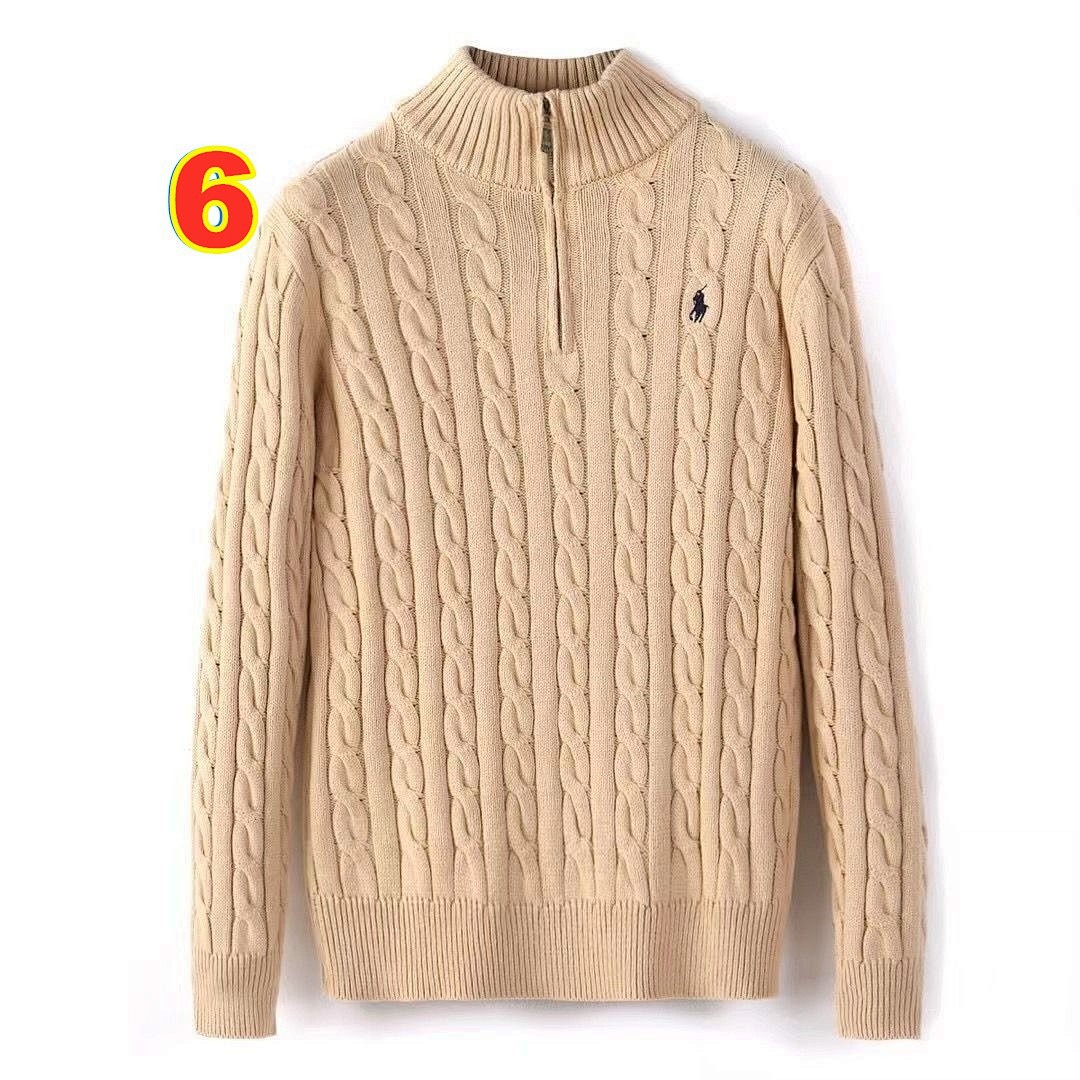 Polo Ralph Lauren Cable-Knit Cotton Quarter-Zip Sweater · 6135 — תמונה 11
