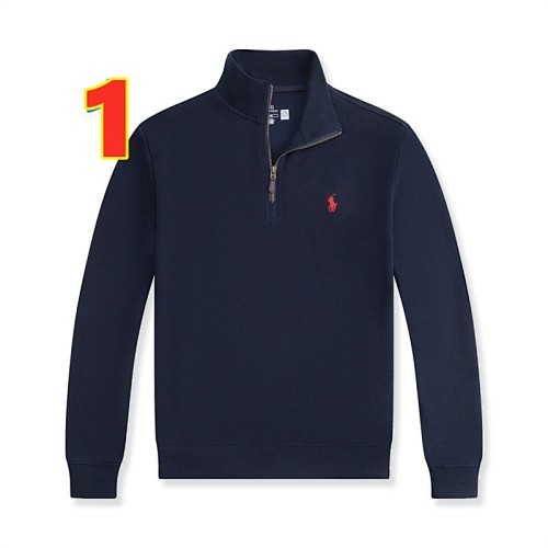 Polo Ralph Lauren Mesh Knit Cotton Quarter Zip · 6132