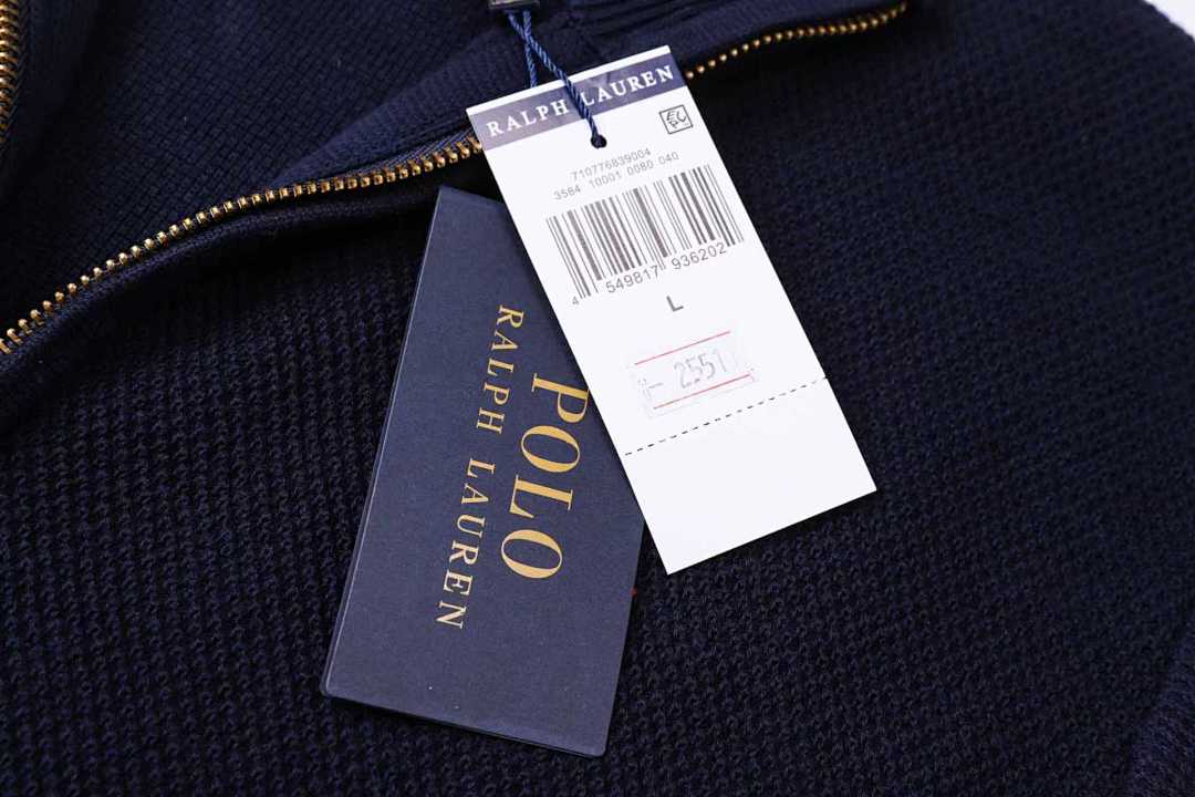Polo Ralph Lauren Cotton Mesh Full-Zip Cardigan · 6133 — תמונה 12