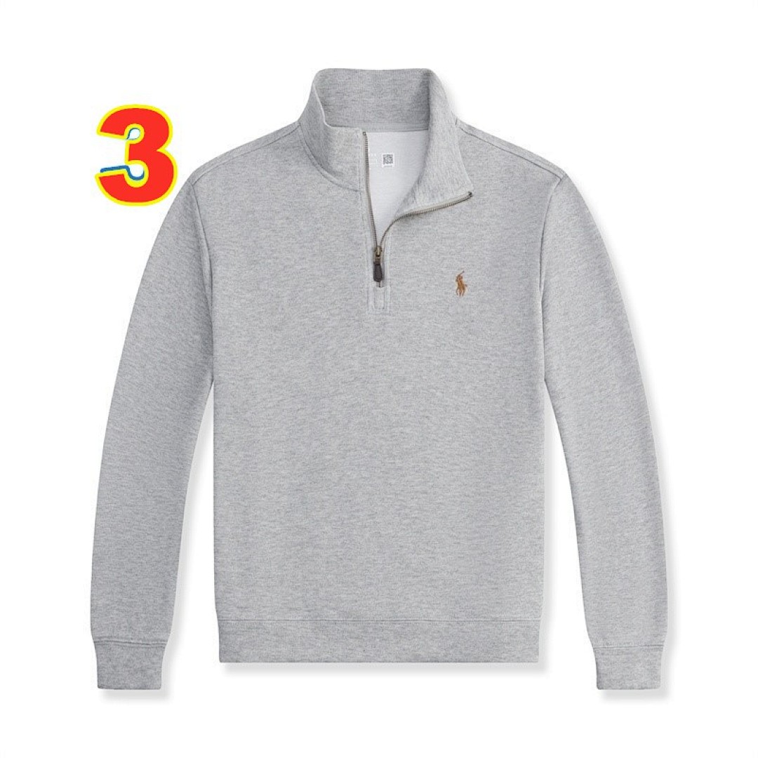 Polo Ralph Lauren Mesh Knit Cotton Quarter Zip · 6132 — תמונה 9