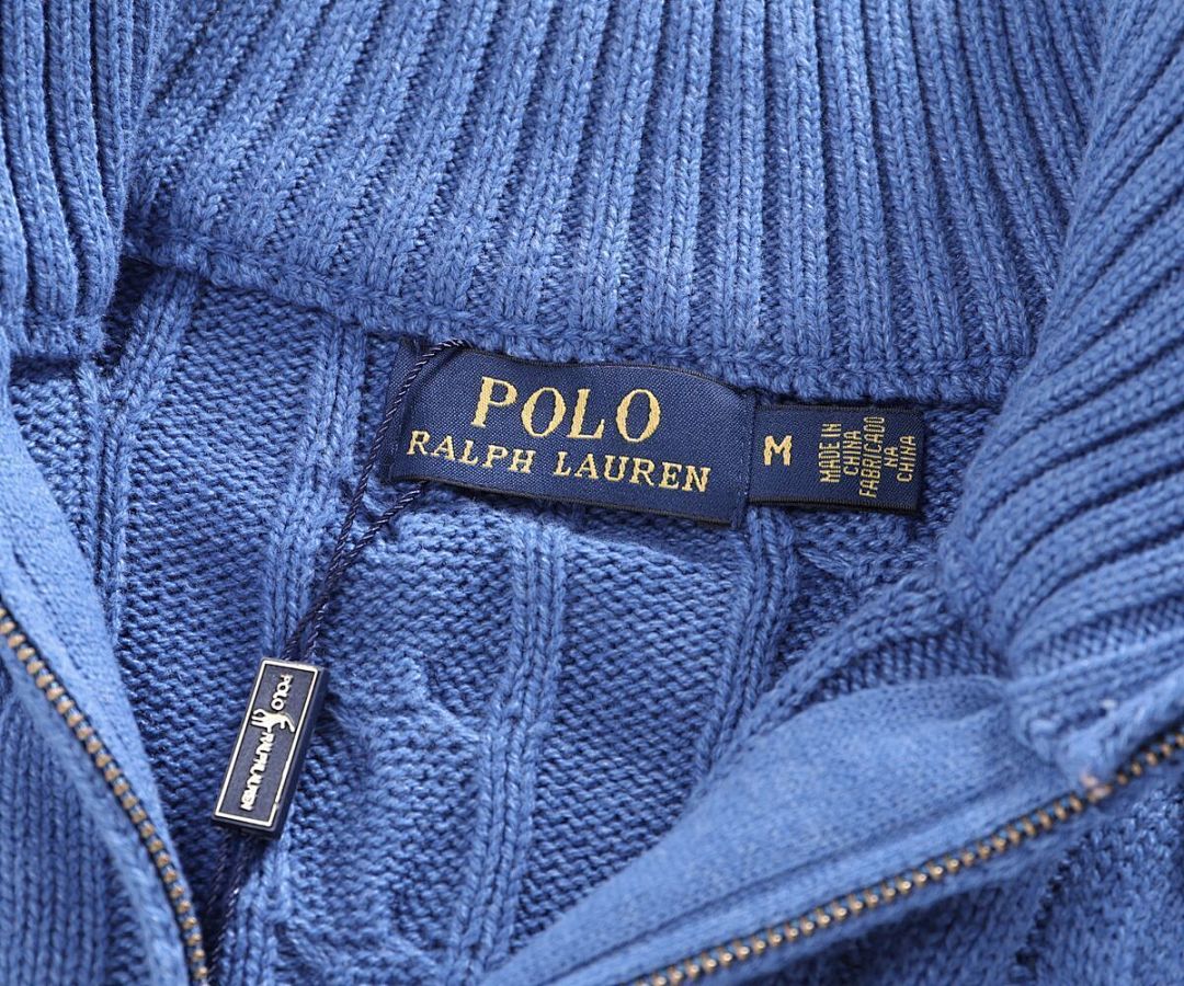 Polo Ralph Lauren Cable-Knit Cotton Quarter-Zip Sweater · 6135 — תמונה 15