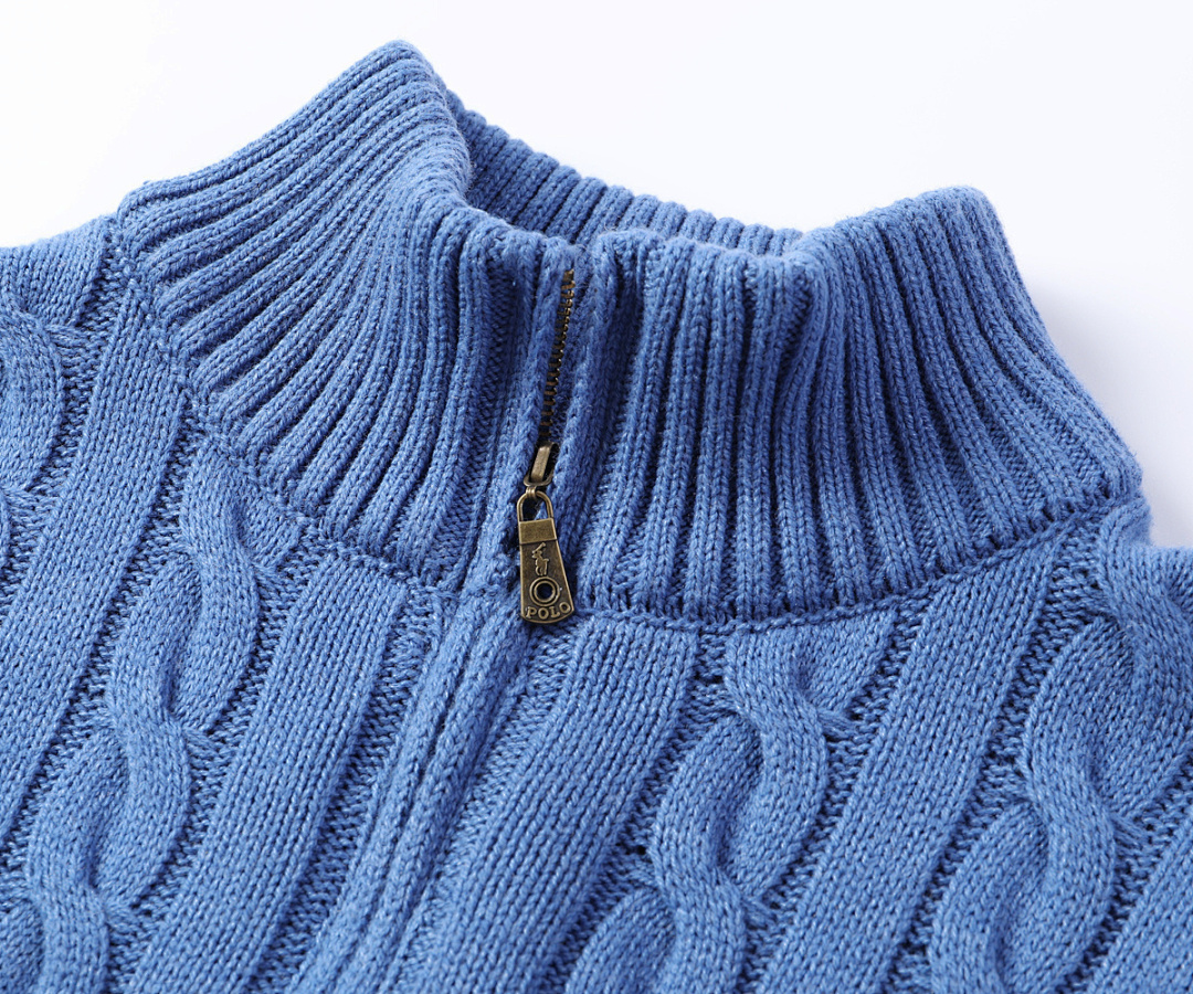 Polo Ralph Lauren Cable-Knit Cotton Quarter-Zip Sweater · 6135 — תמונה 13
