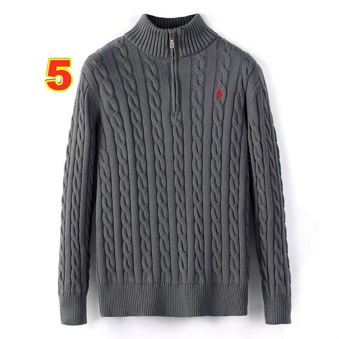Polo Ralph Lauren Cable-Knit Cotton Quarter-Zip Sweater · 6135 — תמונה 10