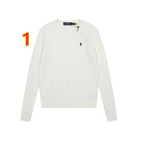 Polo Ralph Lauren Cable-Knit V-Neck Sweater · 6329
