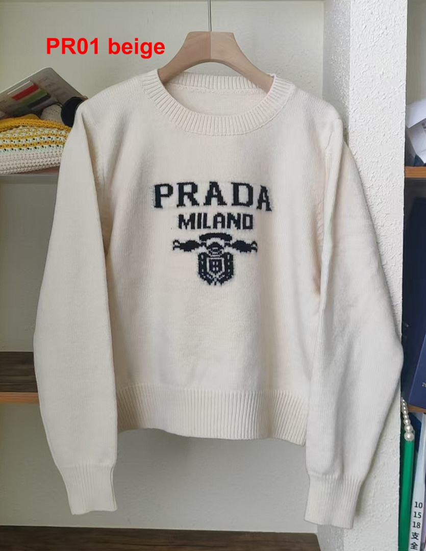 Prada Logo Crew-neck Sweater · A2709