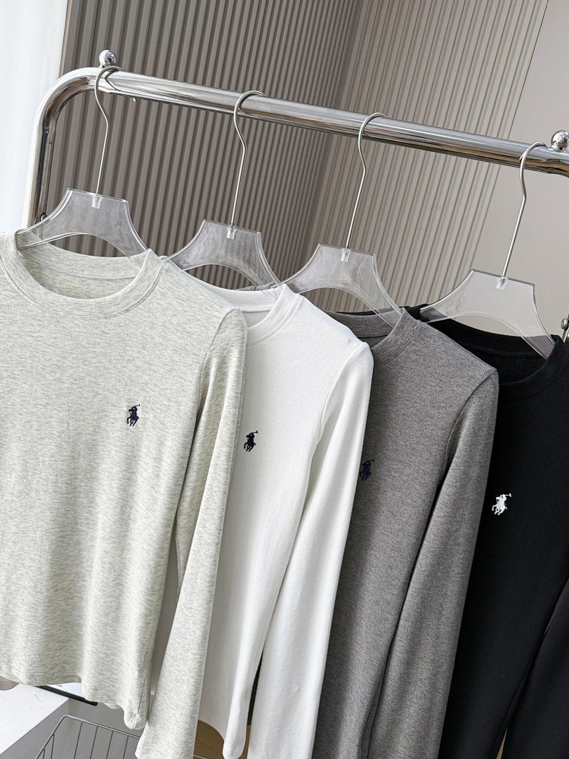 Polo Ralph Lauren Cotton Jersey Long Sleeve T-Shirt · A2589 — תמונה 18