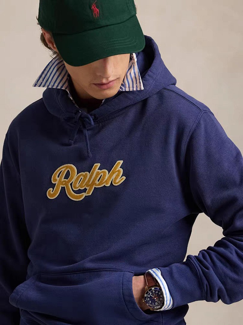 Polo Ralph Lauren RL Fleece Logo Hoodie · A2541 — תמונה 11