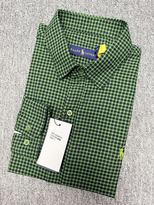Ralph Lauren Gingham Stretch Poplin Shirt · A3157 — תמונה 21