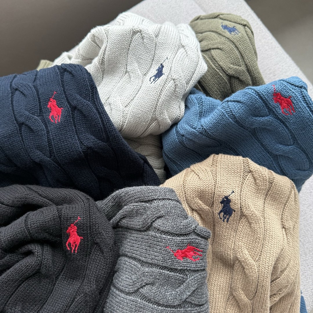 A2591 Rauph Lauren men sweater twist model — תמונה 16