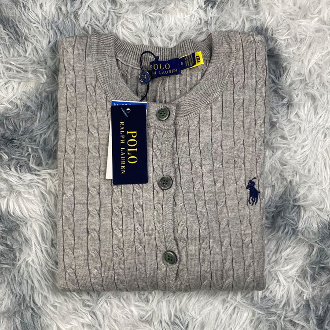 Polo Ralph Lauren Cable-Knit Cotton Cardigan · A2615 — תמונה 15