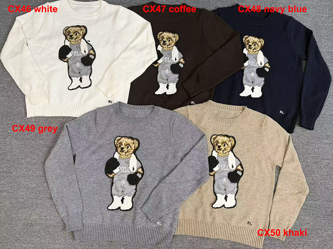 Ralph Lauren Polo Bear Cotton Crewneck Sweater · A3396 — תמונה 85