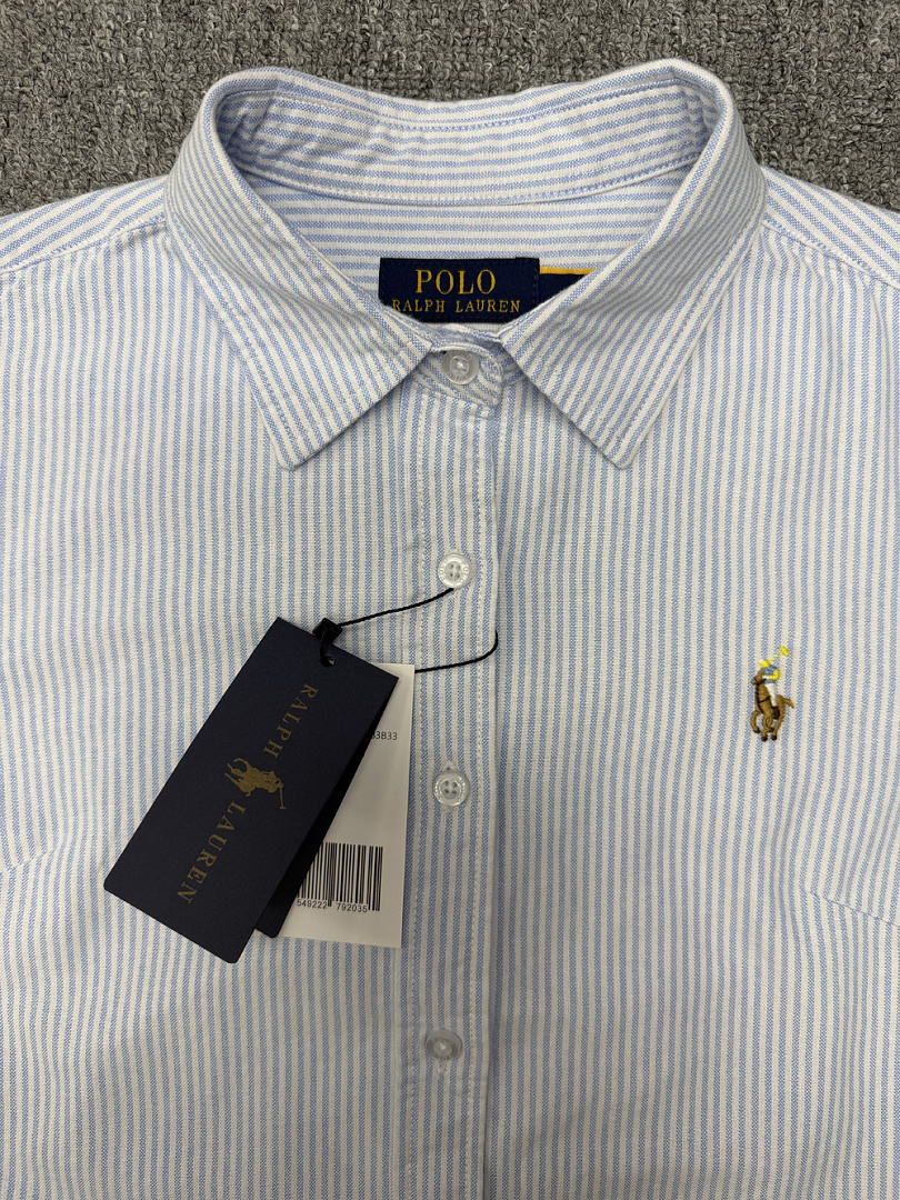 Ralph Lauren Striped Oxford Shirt · A3208 — תמונה 43