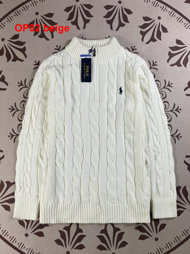 Ralph Lauren Cable-Knit Quarter-Zip Sweater · A2520 — תמונה 7