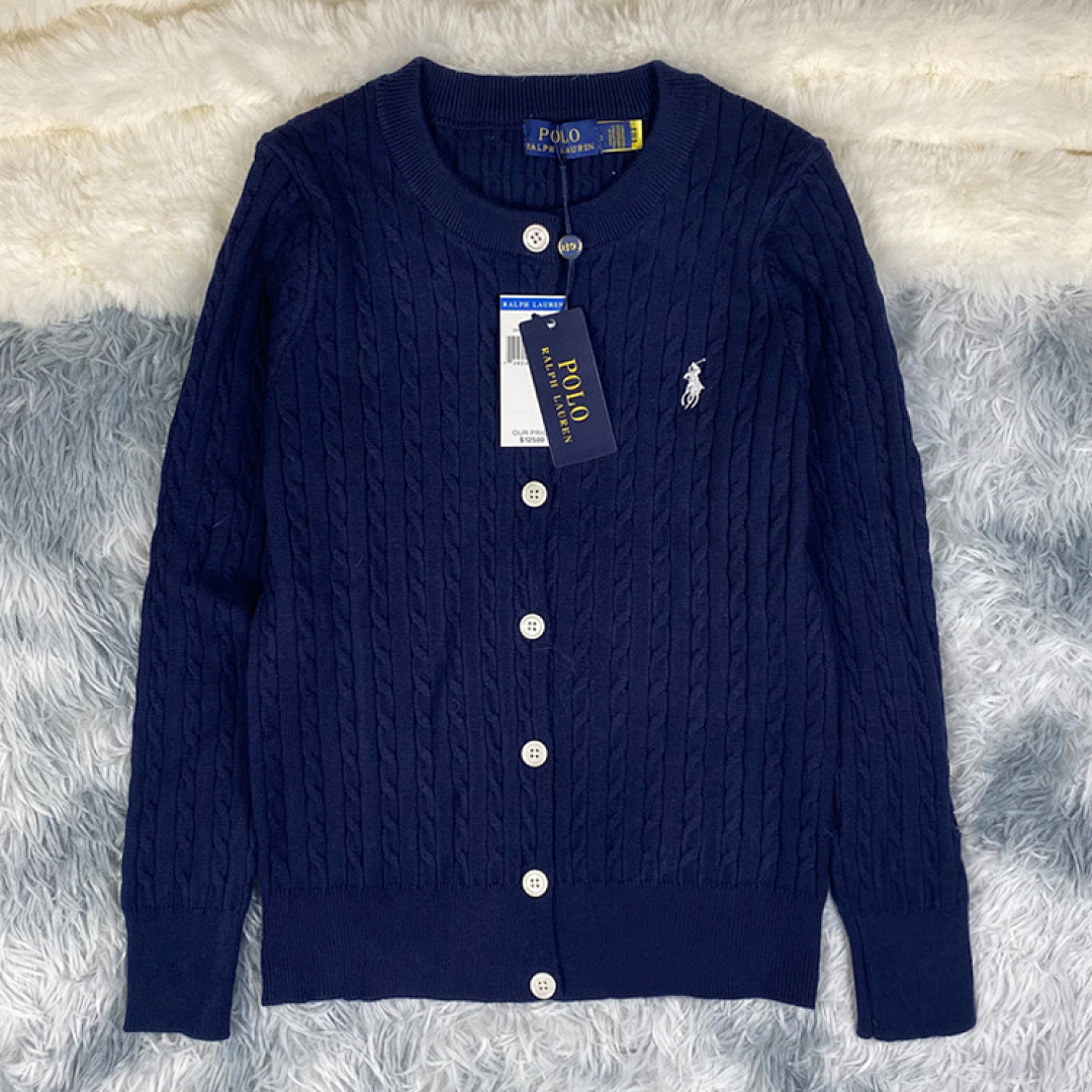 Polo Ralph Lauren Cable-Knit Cotton Cardigan · A2615 — תמונה 8