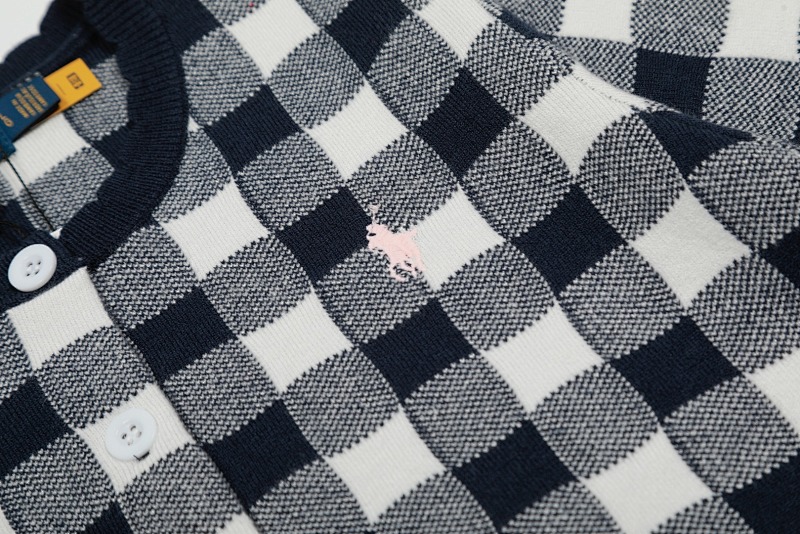 Polo Ralph Lauren Gingham Cotton Cardigan · A2341 — תמונה 20