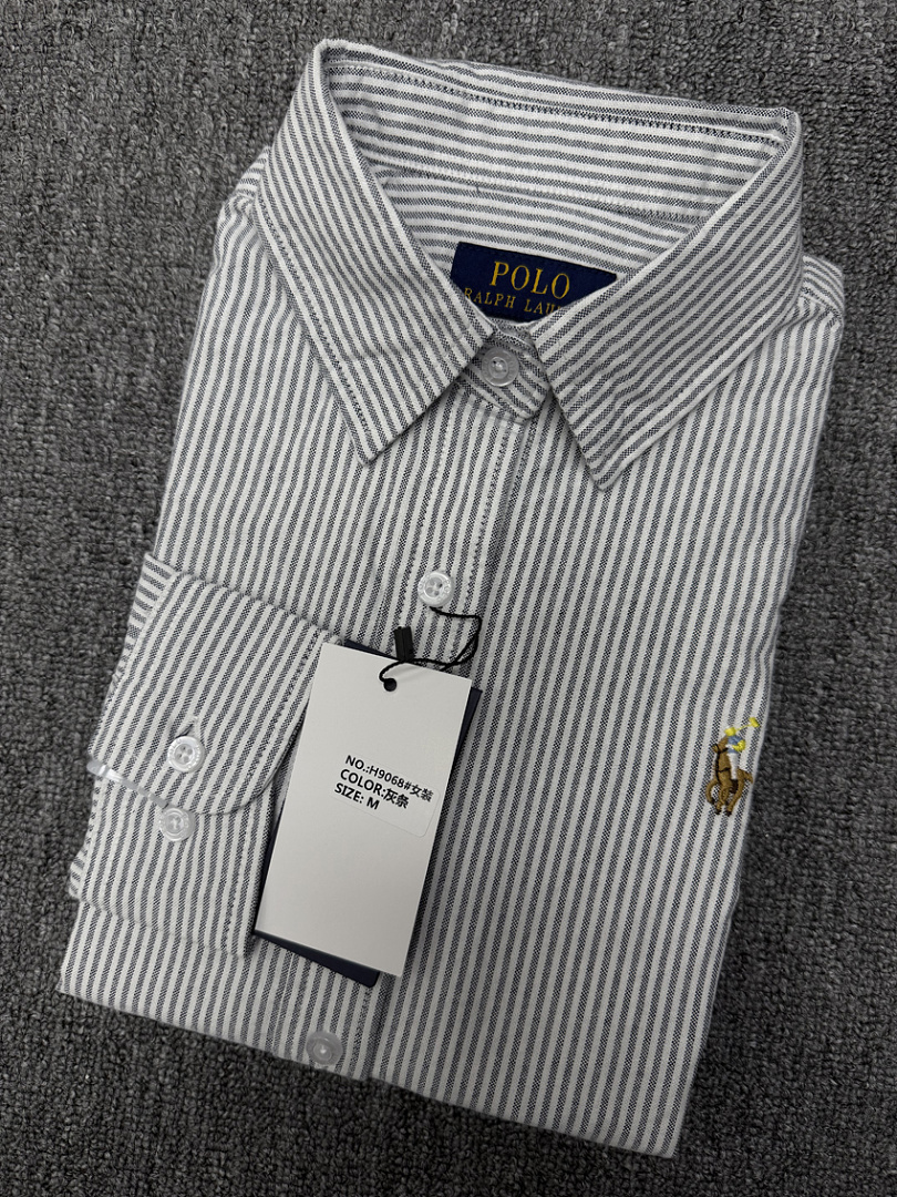Ralph Lauren Striped Oxford Shirt · A3208 — תמונה 57