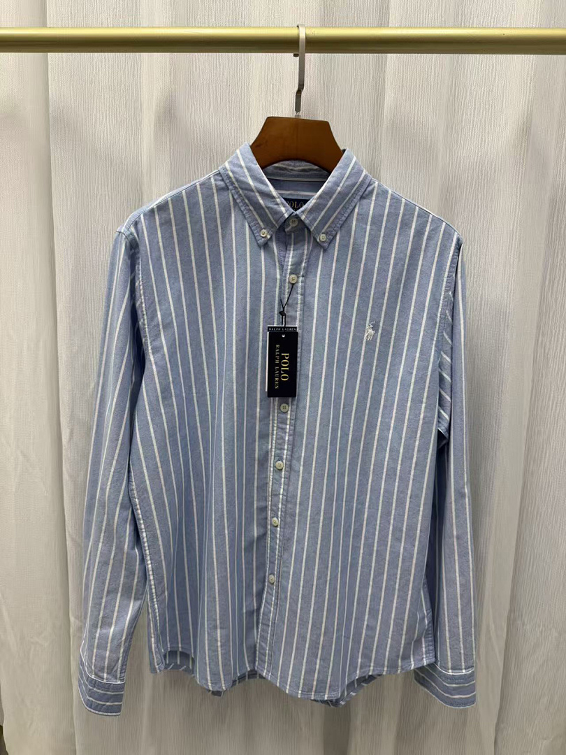 Ralph Lauren Classic Fit Striped Oxford Shirt · A3436 — תמונה 14