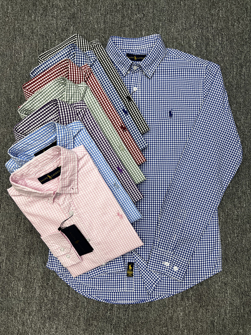 Polo Ralph Lauren Gingham Stretch Poplin Shirt · A2351 — תמונה 21