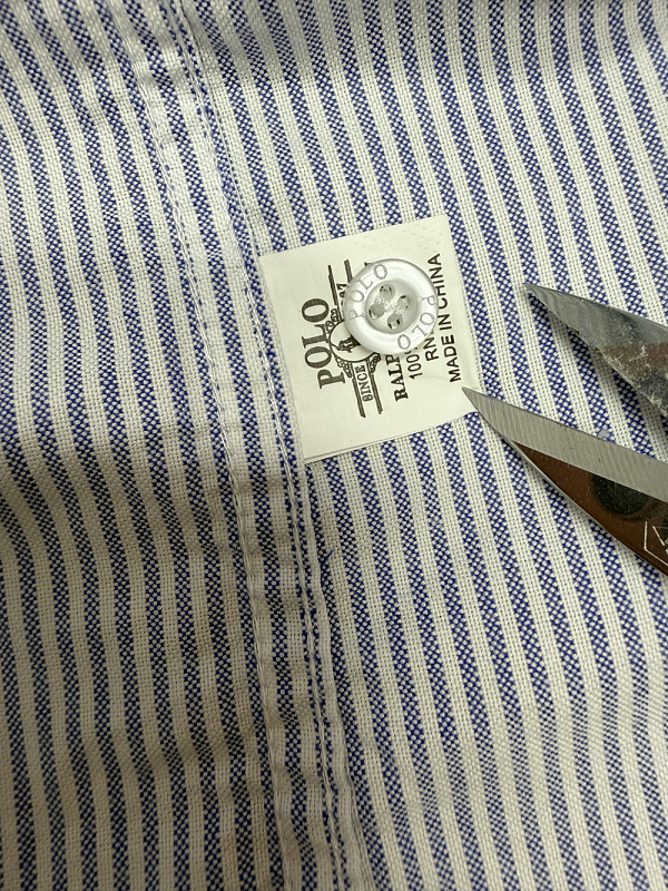 Ralph Lauren Striped Oxford Shirt · A3172 — תמונה 15