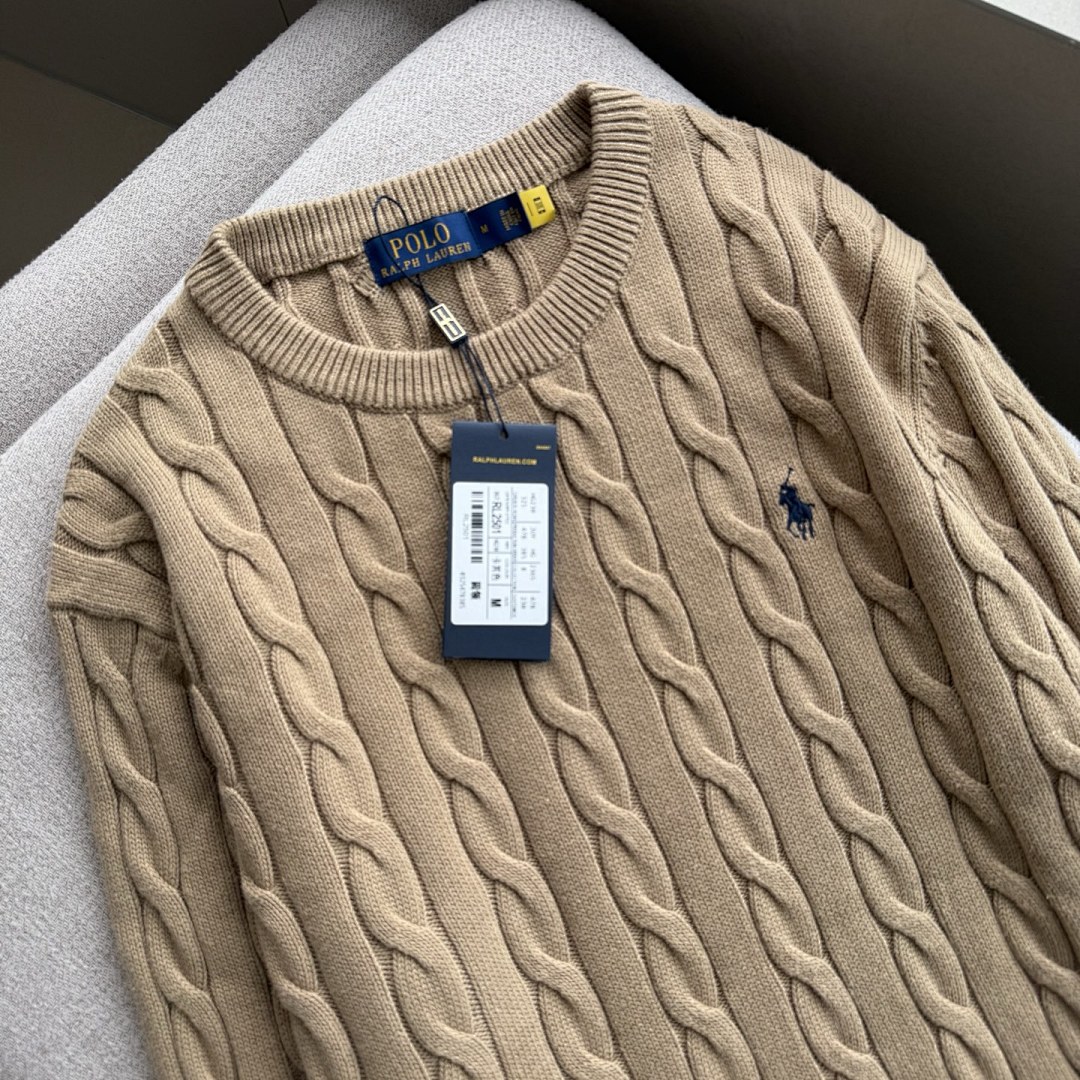 A2591 Rauph Lauren men sweater twist model — תמונה 22