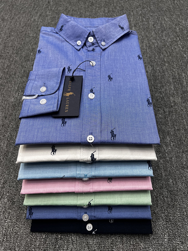 Ralph Lauren Polo Pony Cotton Oxford Shirt · A2349 — תמונה 9